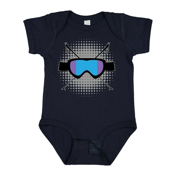 Inktastic Ski Mask Skiing Gift Boys or Girls Baby Bodysuit
