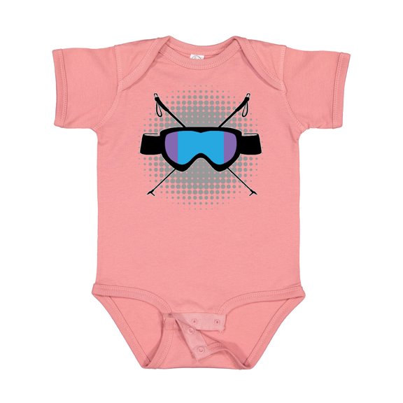 Inktastic Ski Mask Skiing Gift Boys or Girls Baby Bodysuit