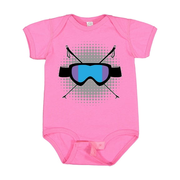 Inktastic Ski Mask Skiing Gift Boys or Girls Baby Bodysuit