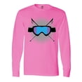 thumbnail image 1 of Inktastic Ski Mask Skiing Long Sleeve T-Shirt, 1 of 5
