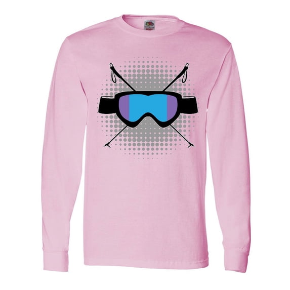 Inktastic Ski Mask Skiing Long Sleeve T-Shirt