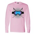 thumbnail image 1 of Inktastic Ski Mask Skiing Long Sleeve T-Shirt, 1 of 5