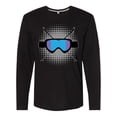 thumbnail image 1 of Inktastic Ski Mask Skiing Long Sleeve T-Shirt, 1 of 5