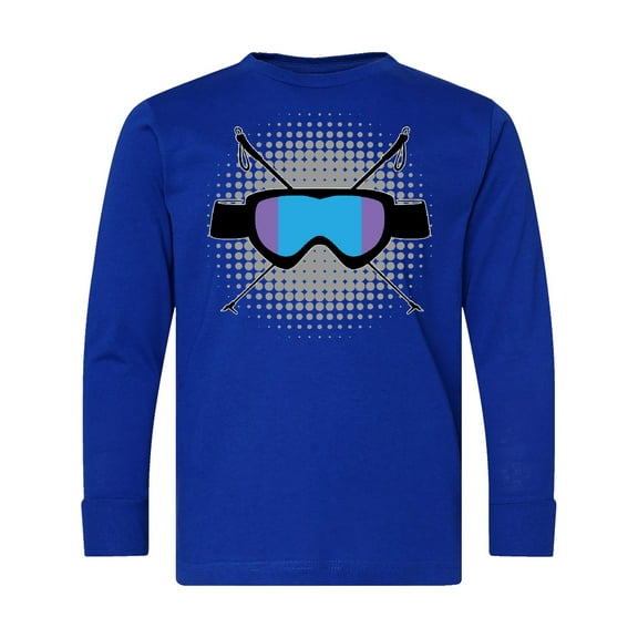 Inktastic Ski Mask Skiing Long Sleeve Youth T-Shirt
