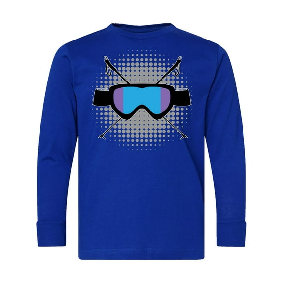 Inktastic Ski Mask Skiing Long Sleeve Youth T-Shirt