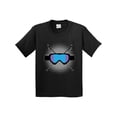 thumbnail image 1 of Inktastic Ski Mask Skiing Youth T-Shirt, 1 of 5