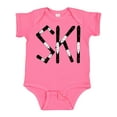 thumbnail image 1 of Inktastic Ski Rough Text Boys Baby Bodysuit, 1 of 5