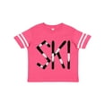 thumbnail image 1 of Inktastic Ski Rough Text Boys Toddler T-Shirt, 1 of 5
