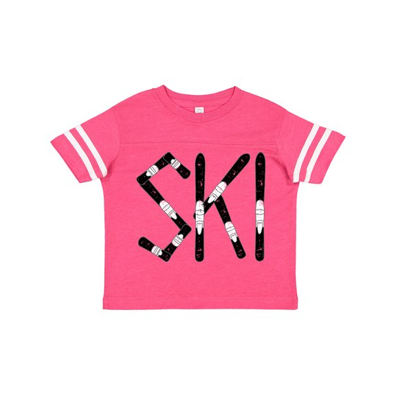Inktastic Ski Rough Text Boys Toddler T-Shirt