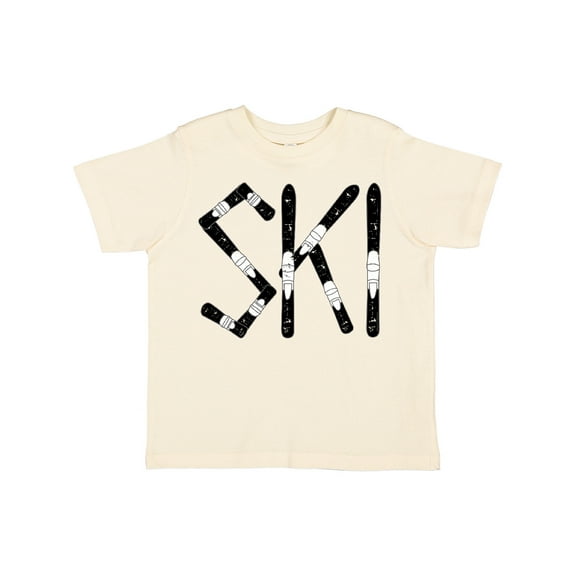 Inktastic Ski Rough Text Boys Toddler T-Shirt