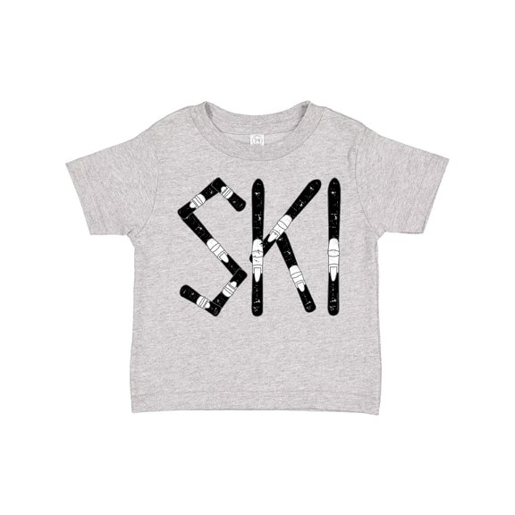 Inktastic Ski Rough Text Boys Toddler T-Shirt