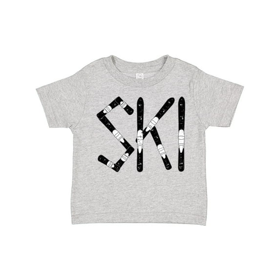 Inktastic Ski Rough Text Boys Toddler T-Shirt