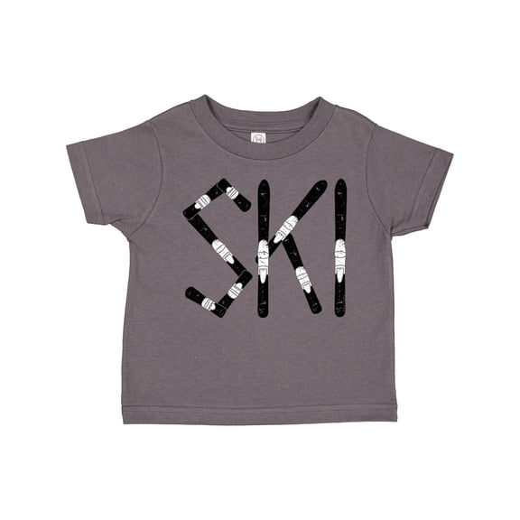 Inktastic Ski Rough Text Boys Toddler T-Shirt