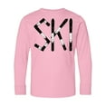 thumbnail image 1 of Inktastic Ski Rough Text Long Sleeve Youth T-Shirt, 1 of 5