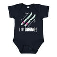 thumbnail image 1 of Inktastic Skier I Love Skiing Girls Baby Bodysuit, 1 of 5