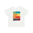 thumbnail image 1 of Inktastic Skiing Eat Sleep Ski Repeat Boys or Girls Baby T-Shirt, 1 of 5