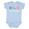 thumbnail image 1 of Inktastic Skiing Eat Sleep Ski Sports Girls Baby Bodysuit, 1 of 5