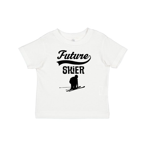 Inktastic Skiing Future Skier Boys or Girls Baby T-Shirt