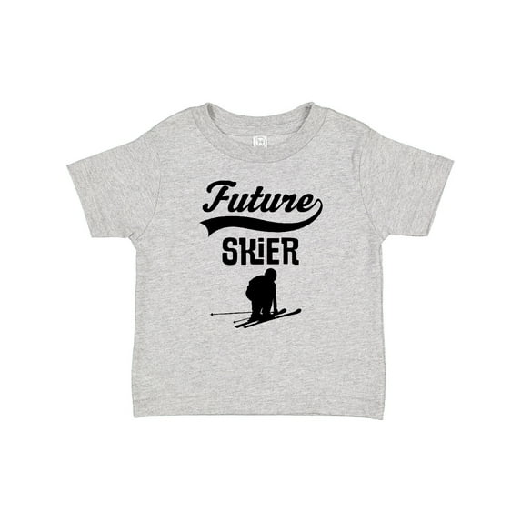 Inktastic Skiing Future Skier Boys or Girls Baby T-Shirt