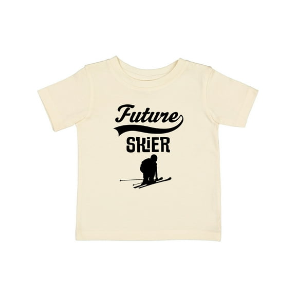 Inktastic Skiing Future Skier Boys or Girls Baby T-Shirt