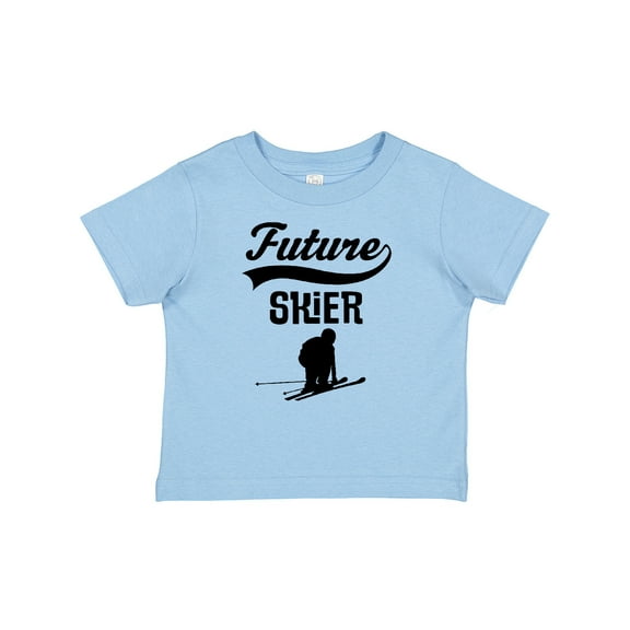 Inktastic Skiing Future Skier Boys or Girls Baby T-Shirt