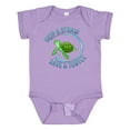 thumbnail image 1 of Inktastic Skip a Straw Save a Turtle with Cute Green Sea Turtle Boys or Girls Baby Bodysuit, 1 of 5