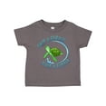 thumbnail image 1 of Inktastic Skip a Straw Save a Turtle with Cute Green Sea Turtle Boys or Girls Toddler T-Shirt, 1 of 5