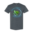 thumbnail image 1 of Inktastic Skip a Straw Save a Turtle with Cute Green Sea Turtle T-Shirt, 1 of 5