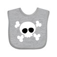 thumbnail image 1 of Inktastic Skull Design Boys or Girls Baby Bib, 1 of 4