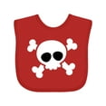 thumbnail image 1 of Inktastic Skull Design Boys or Girls Baby Bib, 1 of 4