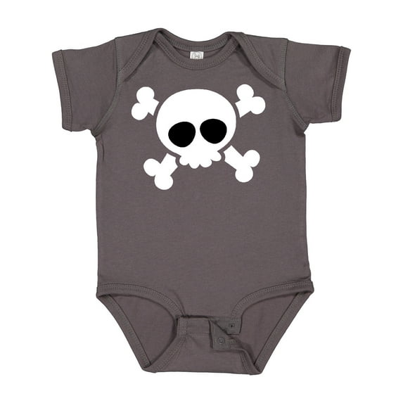 Inktastic Skull Design Boys or Girls Baby Bodysuit