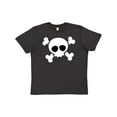 thumbnail image 1 of Inktastic Skull Design Youth T-Shirt, 1 of 5