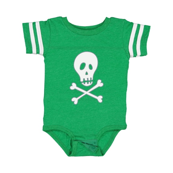 Inktastic Skull and Crossbones Boys or Girls Baby Bodysuit