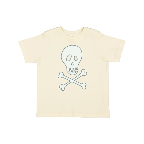 Inktastic Skull and Crossbones Boys or Girls Toddler T-Shirt