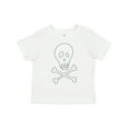 thumbnail image 1 of Inktastic Skull and Crossbones Boys or Girls Toddler T-Shirt, 1 of 5