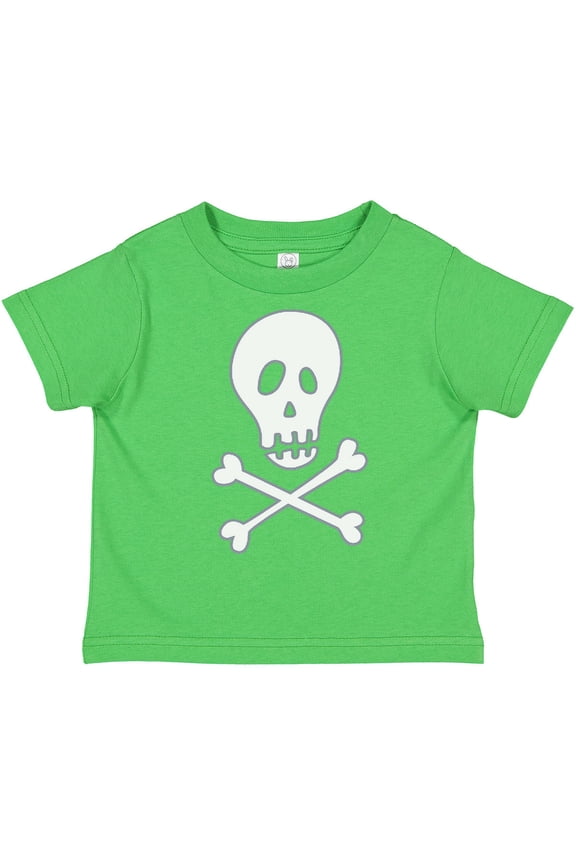 Skull and Crossbones Boys or Girls Toddler T-Shirt
