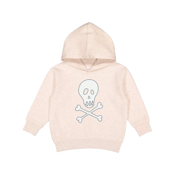 Inktastic Skull and Crossbones Toddler Hoodie
