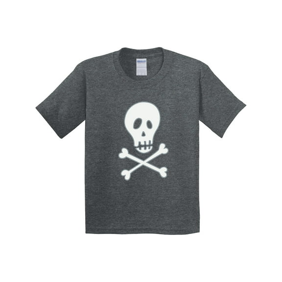 Inktastic Skull and Crossbones Youth T-Shirt