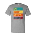 thumbnail image 1 of Inktastic Skydiving Eat Sleep Skydive Repeat T-Shirt, 1 of 5