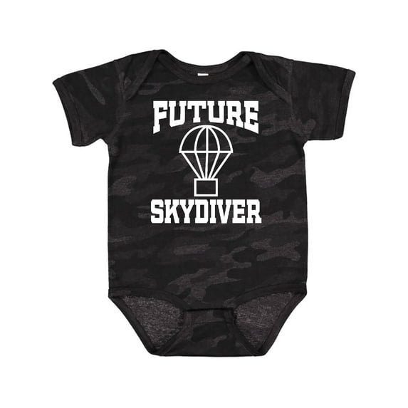 Inktastic Skydiving Future Skydiver Boys or Girls Baby Bodysuit