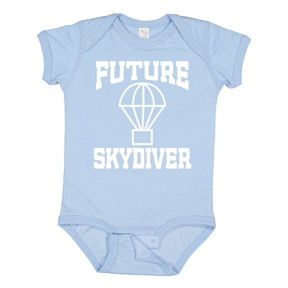 Inktastic Skydiving Future Skydiver Boys or Girls Baby Bodysuit