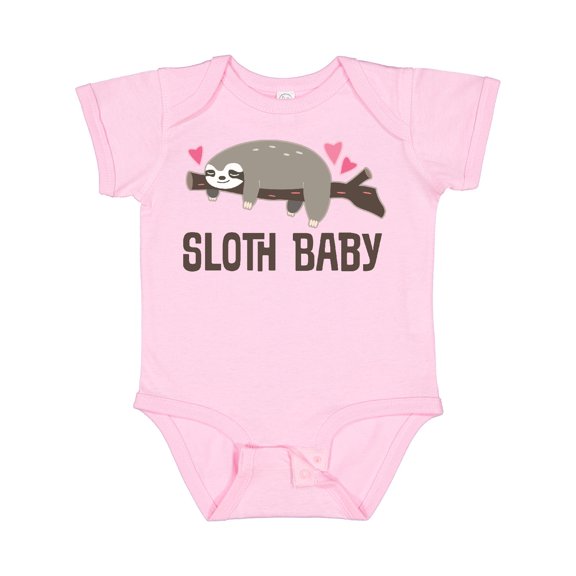 Inktastic Sloth Baby Boys or Girls Baby Bodysuit