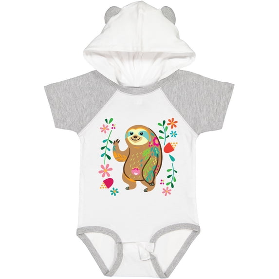 Inktastic Sloth Cute for Girls Girls Baby Bodysuit