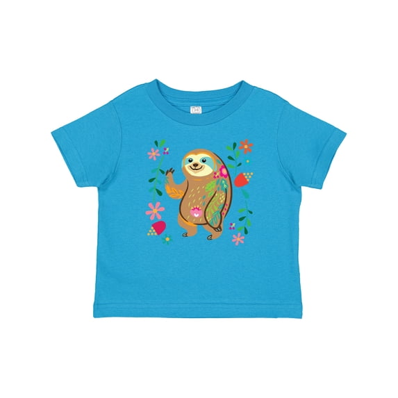 Inktastic Sloth Cute for Girls Girls Baby T-Shirt