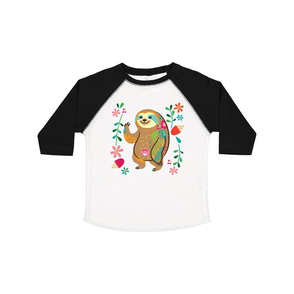 Inktastic Sloth Cute for Girls Girls Toddler T-Shirt