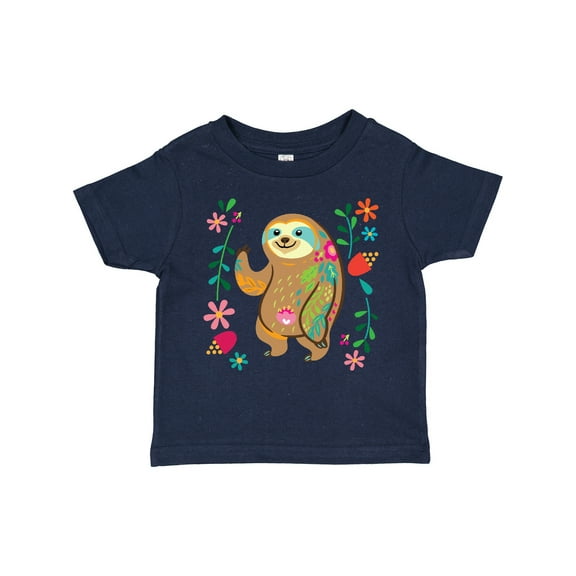 Inktastic Sloth Cute for Girls Girls Toddler T-Shirt