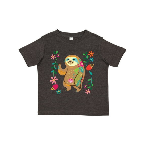 Inktastic Sloth Cute for Girls Girls Toddler T-Shirt