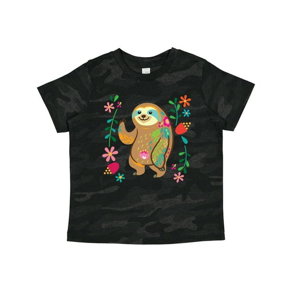 Inktastic Sloth Cute for Girls Girls Toddler T-Shirt