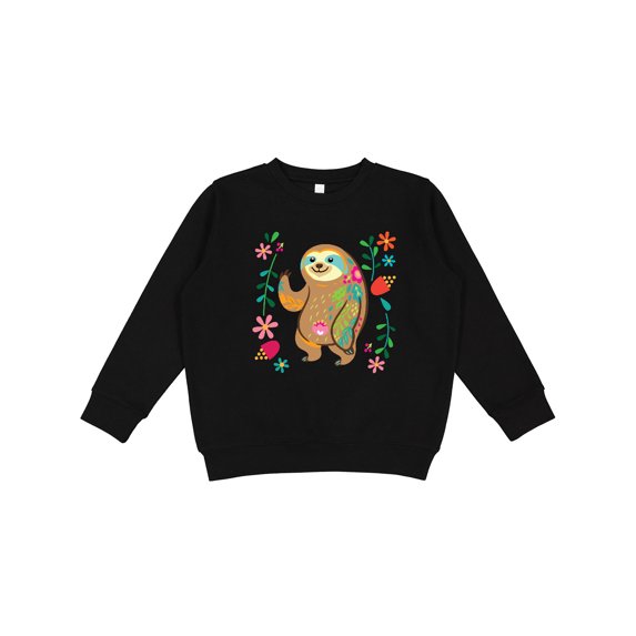 Inktastic Sloth Cute for Girls Youth Sweatshirt
