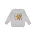 thumbnail image 1 of Inktastic Sloth Cute for Girls Youth Sweatshirt, 1 of 4